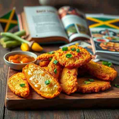 Crispy Jamaican Fried Breadfruit - Jamaica Recipe